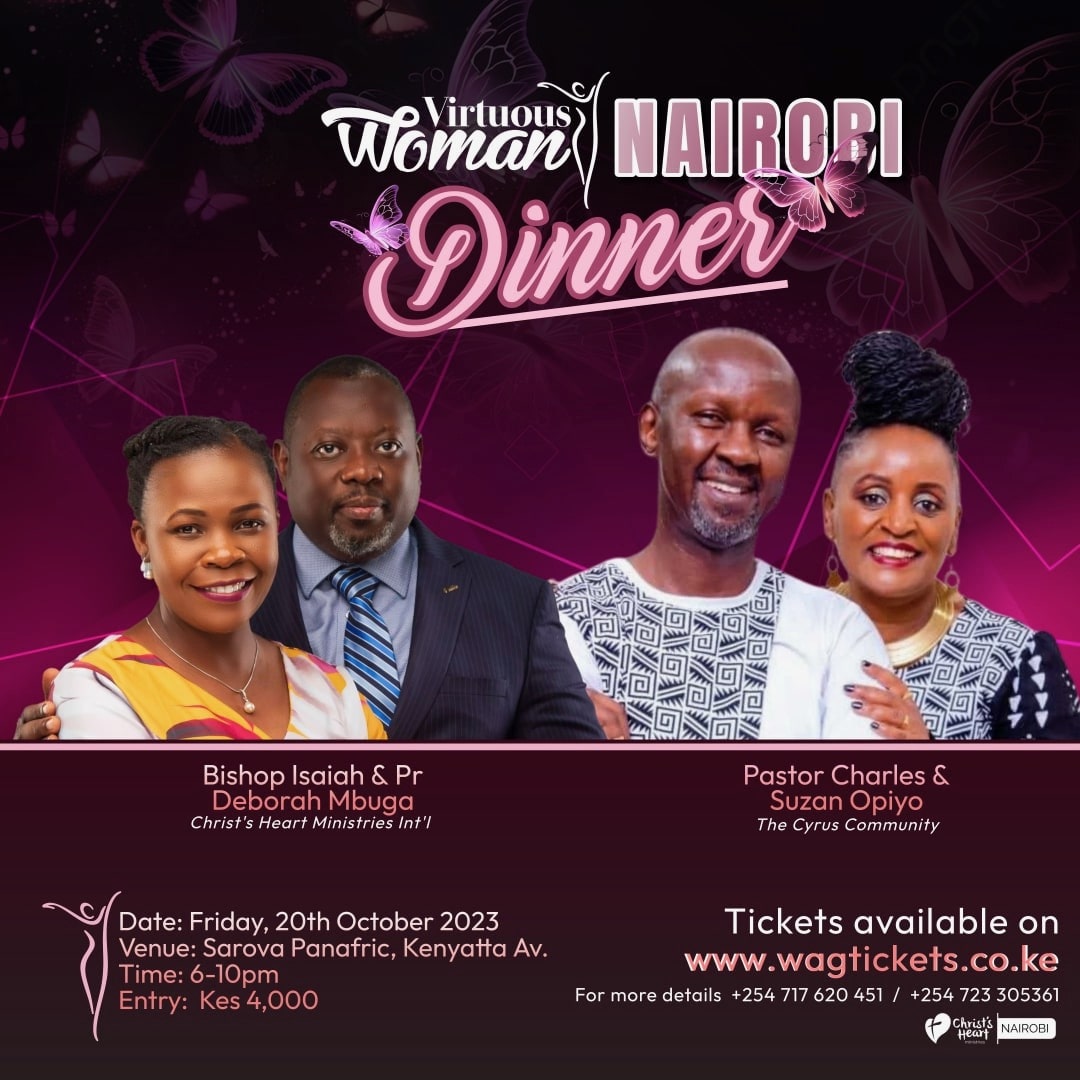 Virtuous Woman Conference Dinner - Kenya 2023