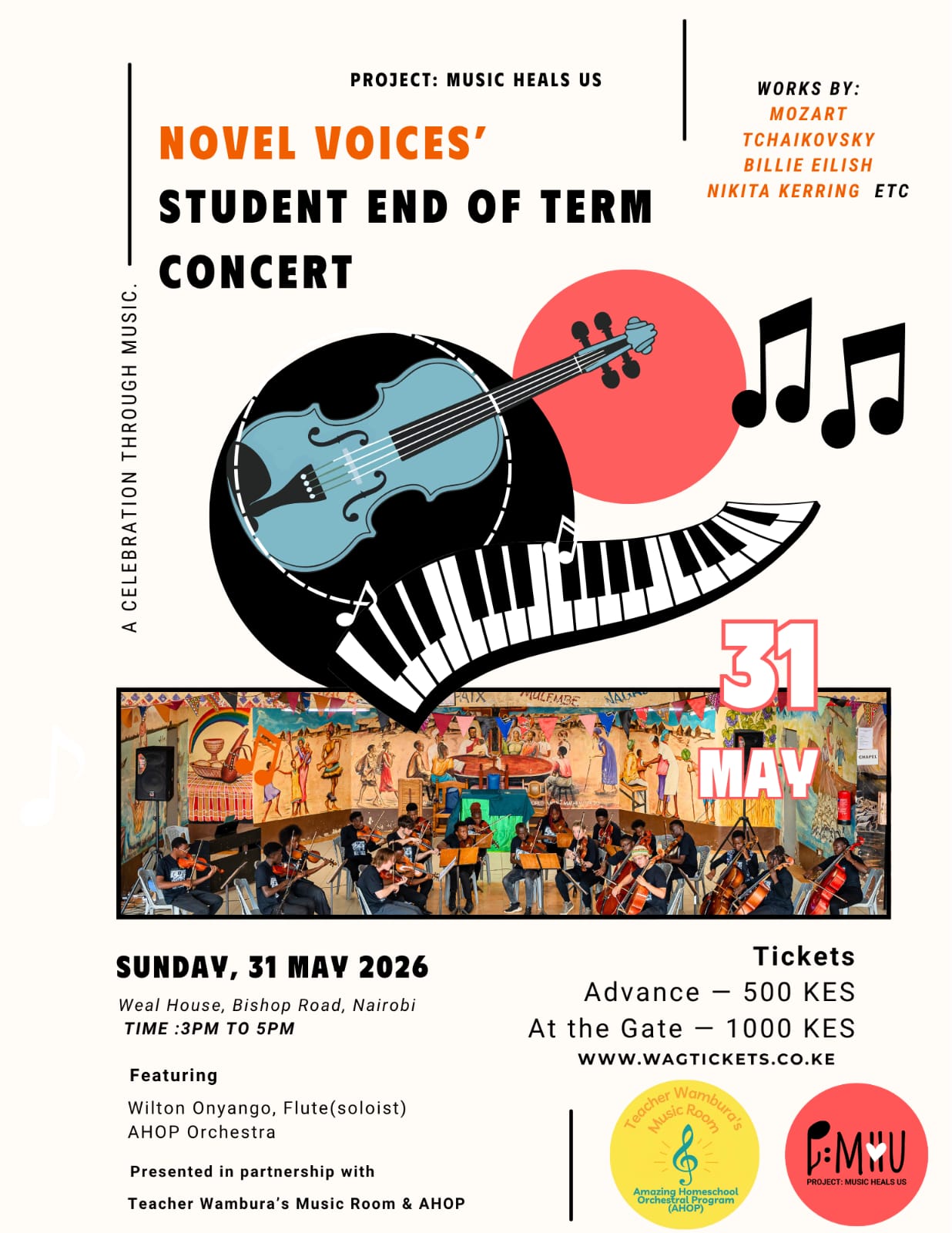 Novel Voices Student End Of Term Concert
